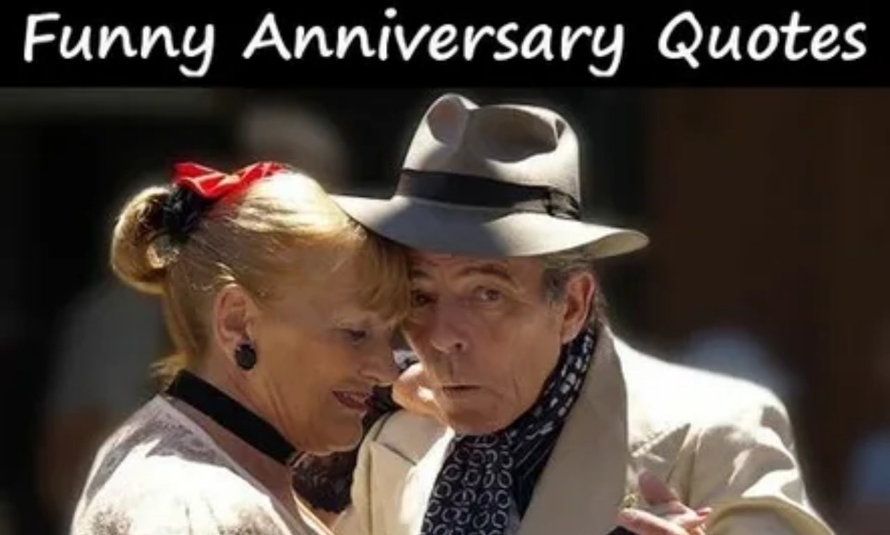 Happy couple laughing together celebrating love with funny anniversary quotes and joyful romantic atmosphere