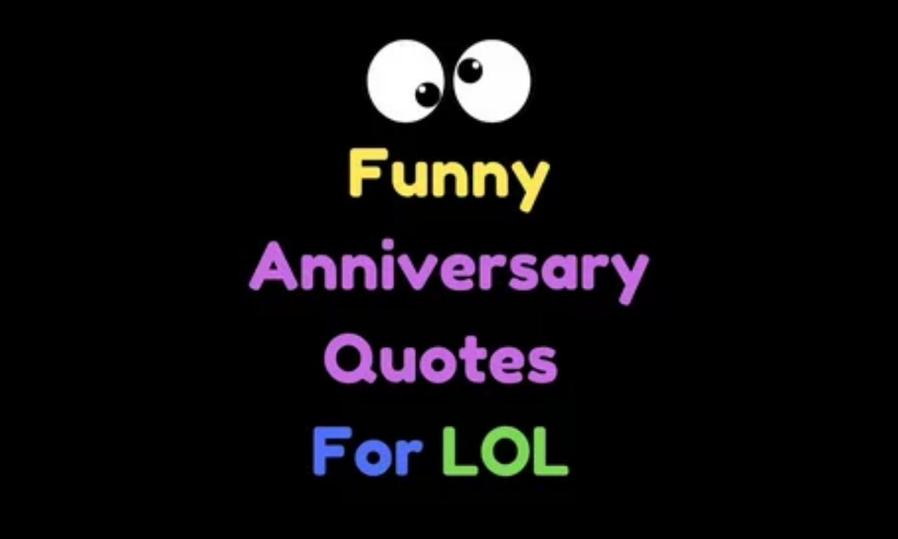 Happy couple laughing together celebrating love with funny anniversary quotes and joyful romantic atmosphere
