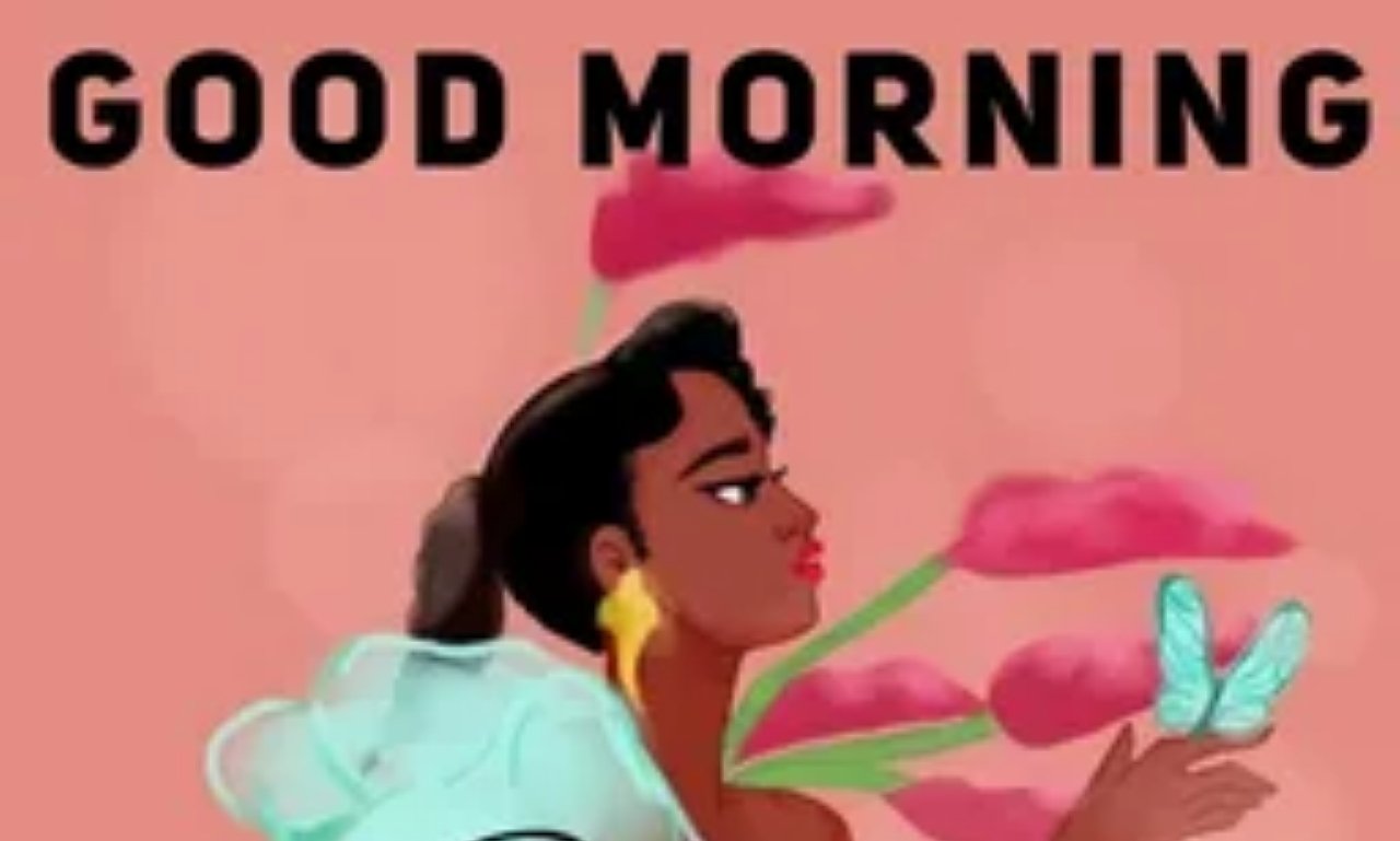 African American Good Morning Quotes You’ll Truly Love on a sunrise background with inspirational text and uplifting message