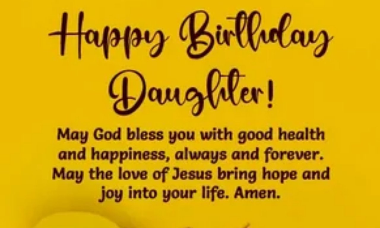 Happy birthday prayer for my daughter with candlelight celebration and heartfelt blessings message