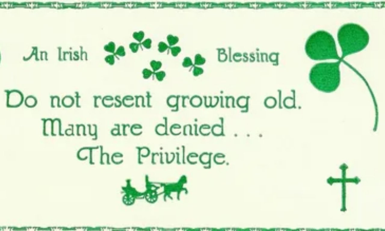 Irish Birthday Blessings for Every Special Moment — inspirational birthday prayer and blessing design with Irish theme
