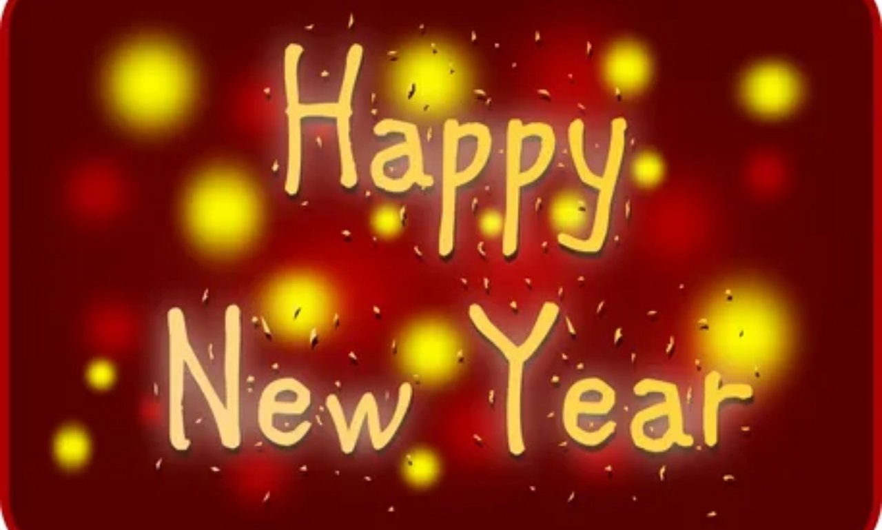 Happy New Year Blessings: Share Messages with Friends — inspirational quote image for hope, faith, and encouragement