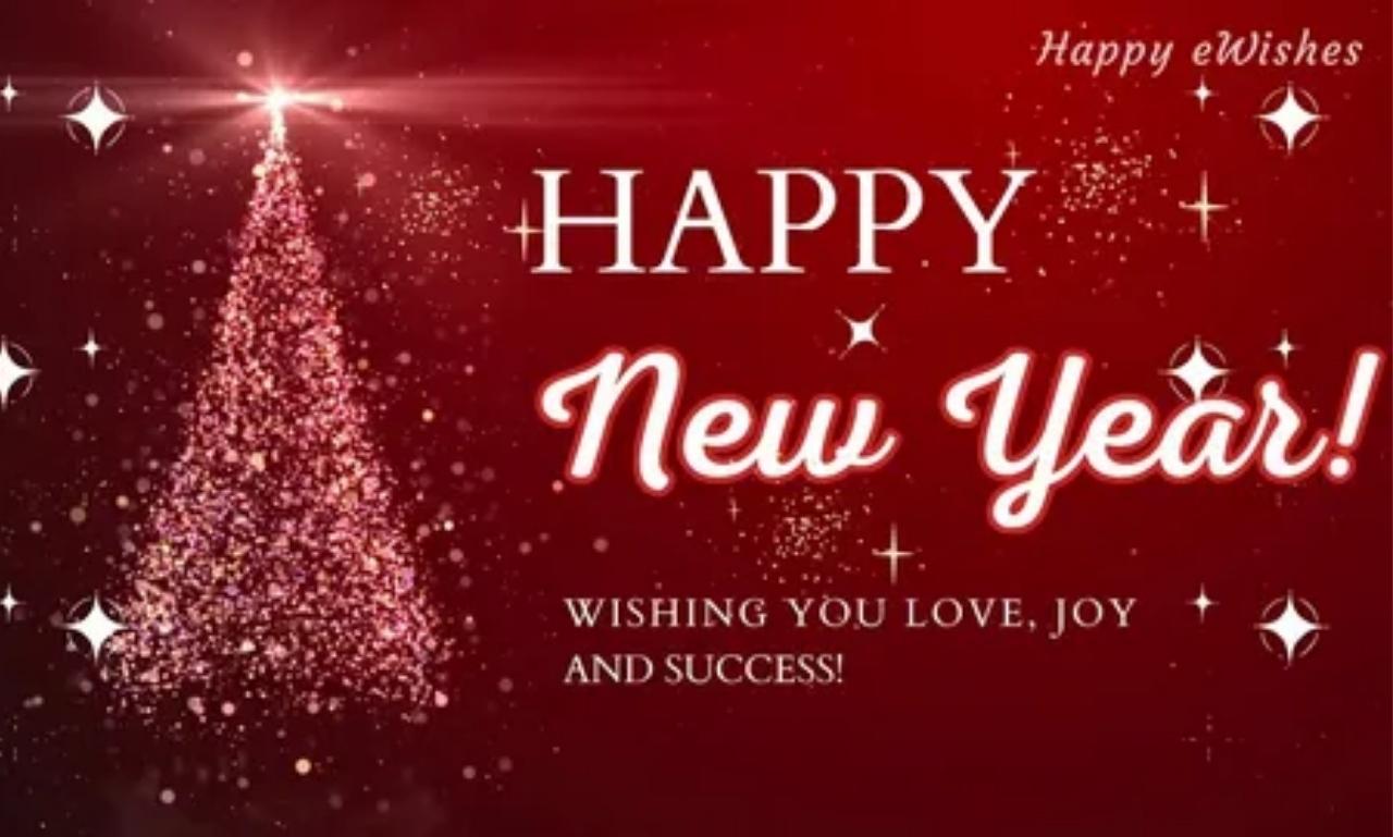 Happy New Year Blessings: Share Messages with Friends — inspirational quote image for hope, faith, and encouragement