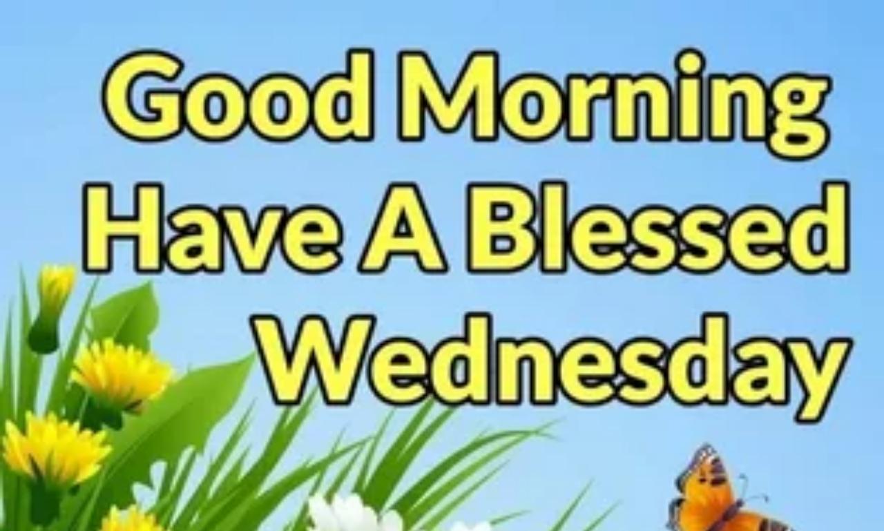 Good Morning Wednesday Blessings Midweek Hope and Joy with uplifting quotes, prayers, and inspirational morning reflection