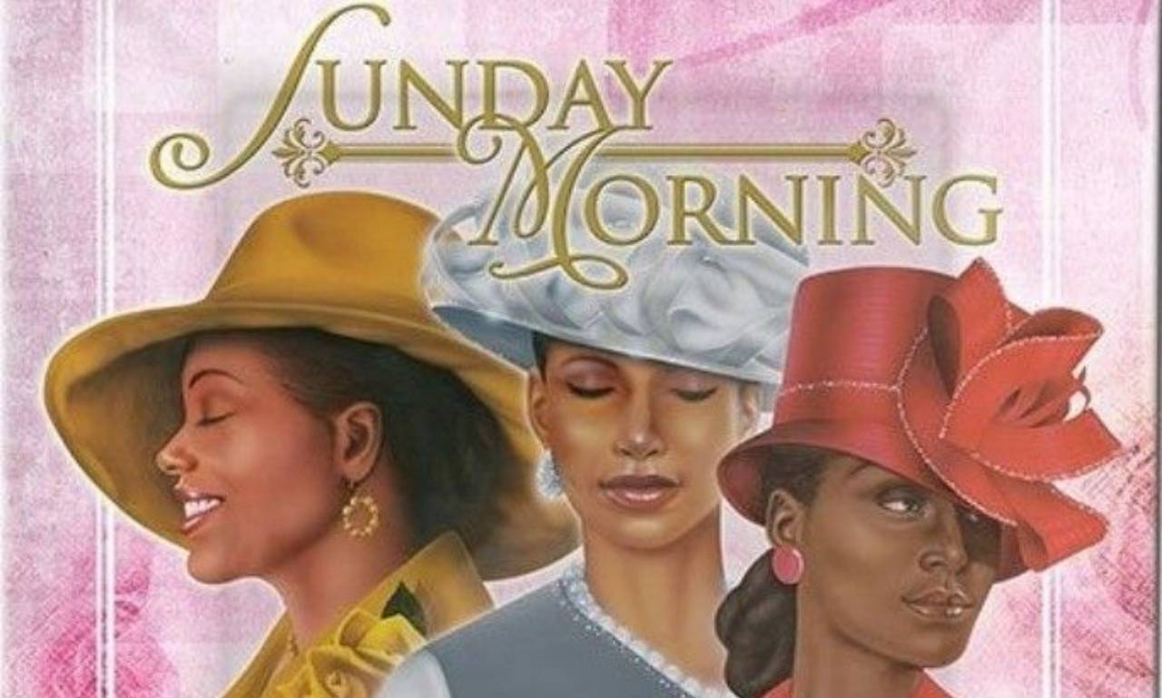 African American Sunday blessings and prayers with hands raised in worship and sunrise background symbolizing hope and faith
