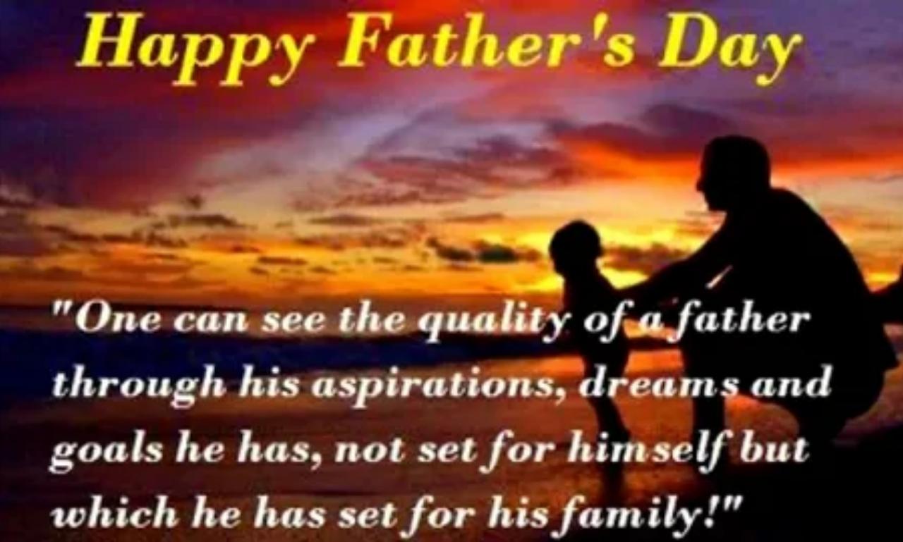 Father Day blessings message with heartfelt quote honoring dad, celebrating love, faith, gratitude, and family strength