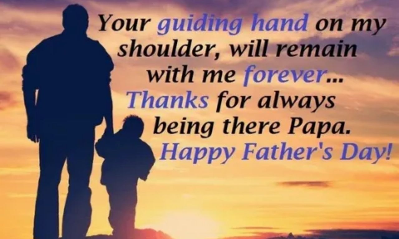 Father Day blessings message with heartfelt quote honoring dad, celebrating love, faith, gratitude, and family strength