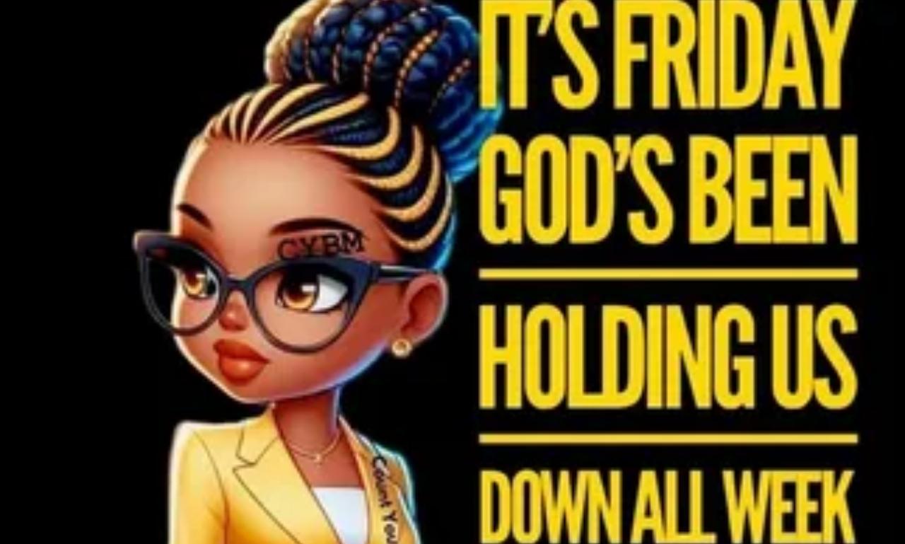 African American Friday blessings quotes and Bible verses with sunrise background symbolizing faith, hope, and spiritual encouragement