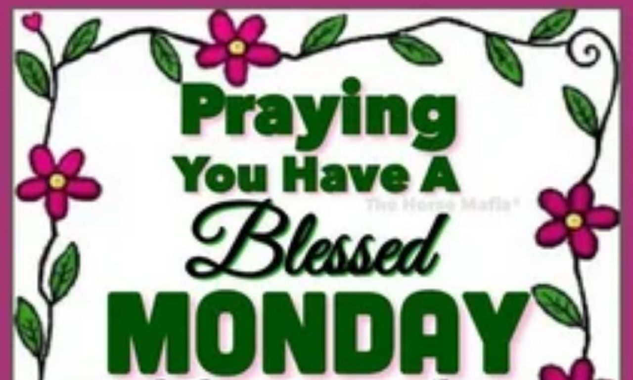 Powerful Monday morning prayer with sunrise, Bible, and peaceful morning scene symbolizing faith, hope, and a blessed start to the week