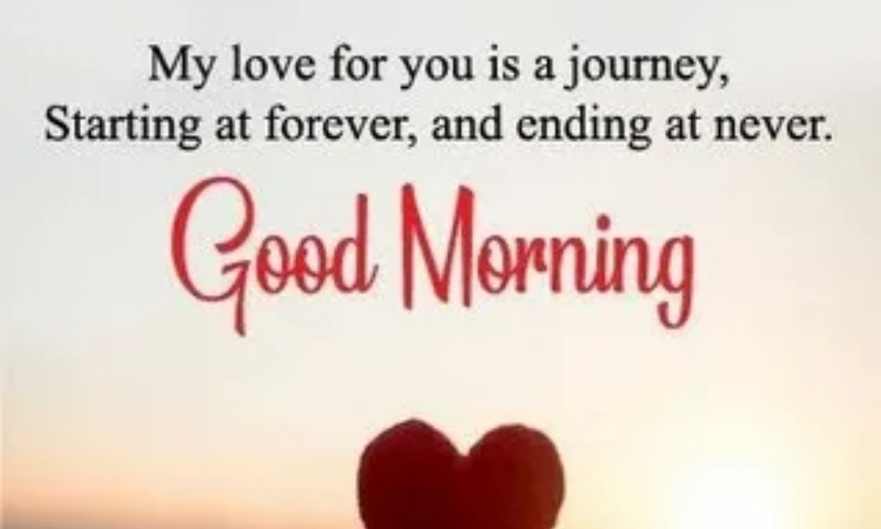 Touching good morning prayer for my love with romantic sunrise background and heartfelt message of faith, hope, and encouragement