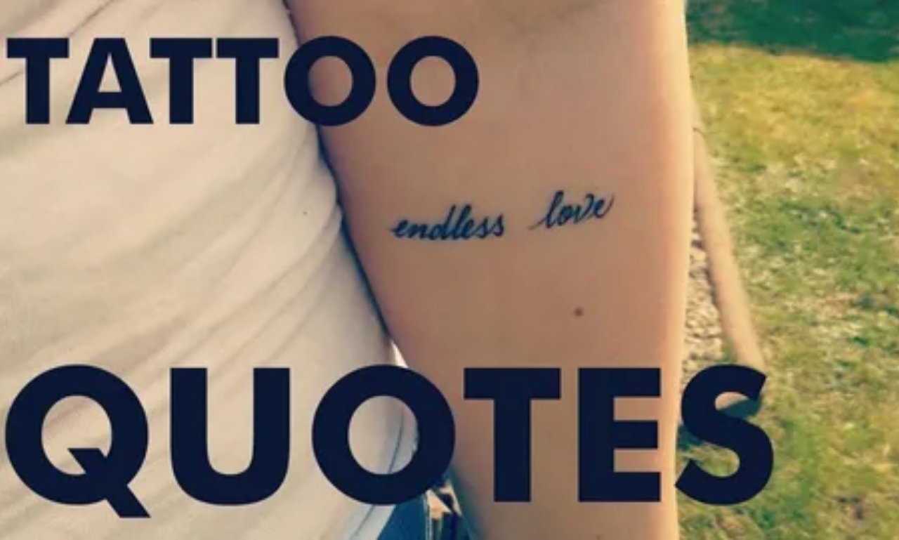 tattoos quotes Deep meaningful and small design with minimalist script, symbolic icons, and inspirational words about strength and hope