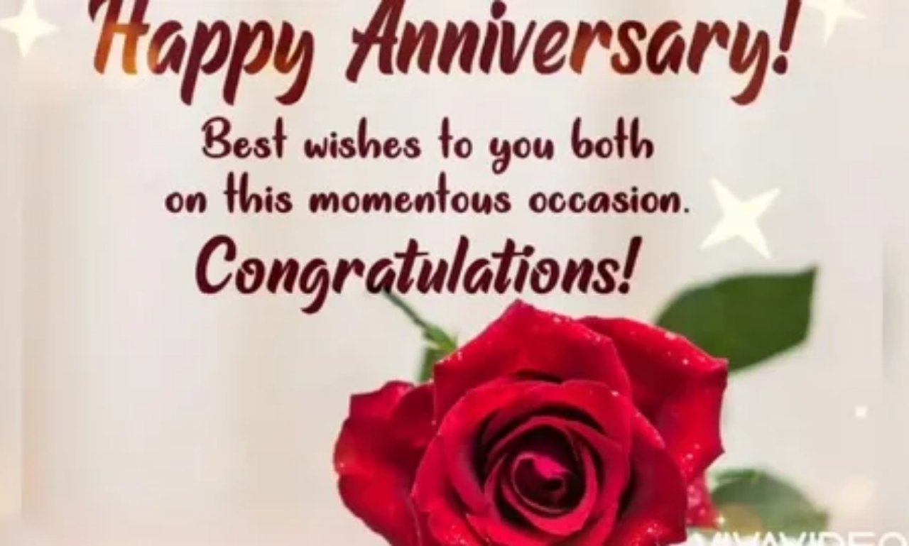Happy Anniversary Wishes for Couple with romantic image of loving partners, flowers, and heartfelt quotes celebrating love and togetherness