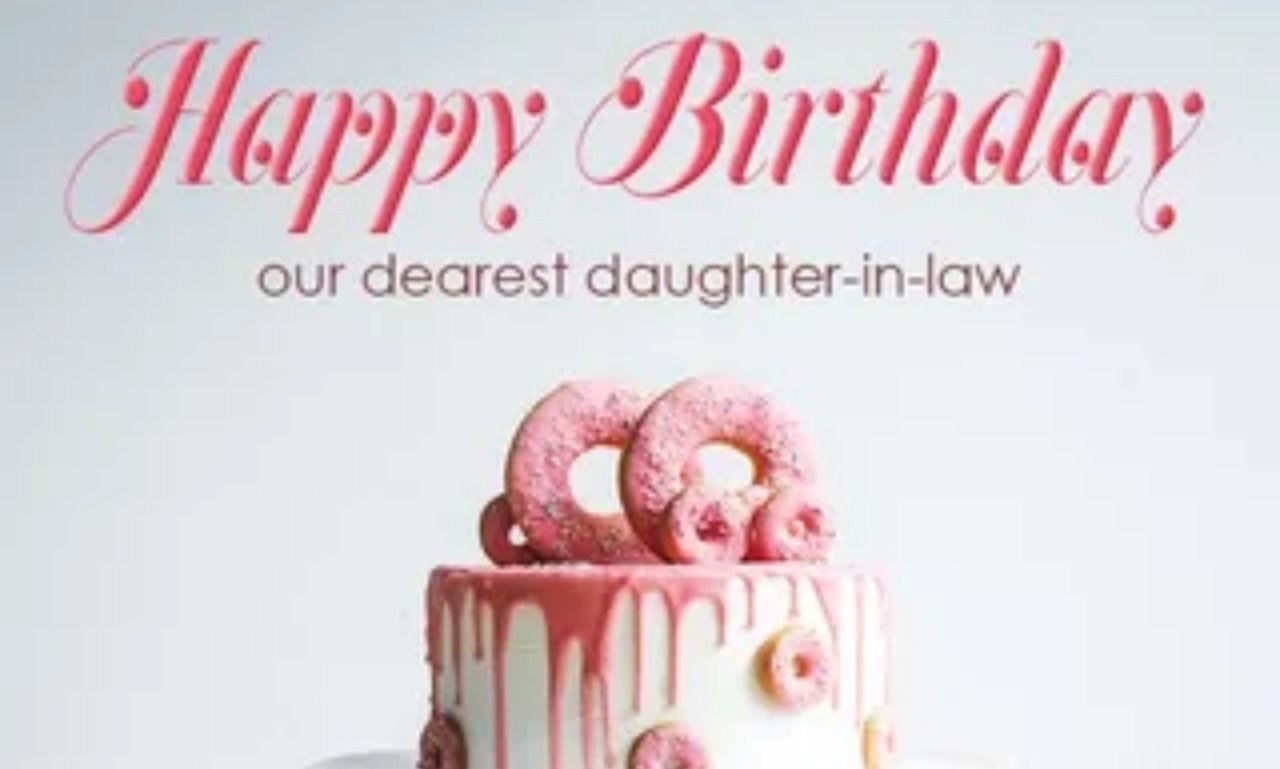 Heartfelt Religious Birthday Wishes For Daughter-In-Law with elegant floral design, soft colors, and meaningful blessing quote