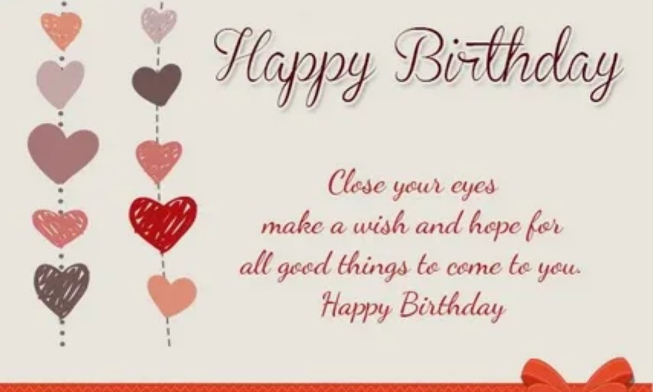 Heartfelt happy birthday wishes and blessings image with cake, candles, gifts, and warm celebration scene symbolizing love and joy for friends and family