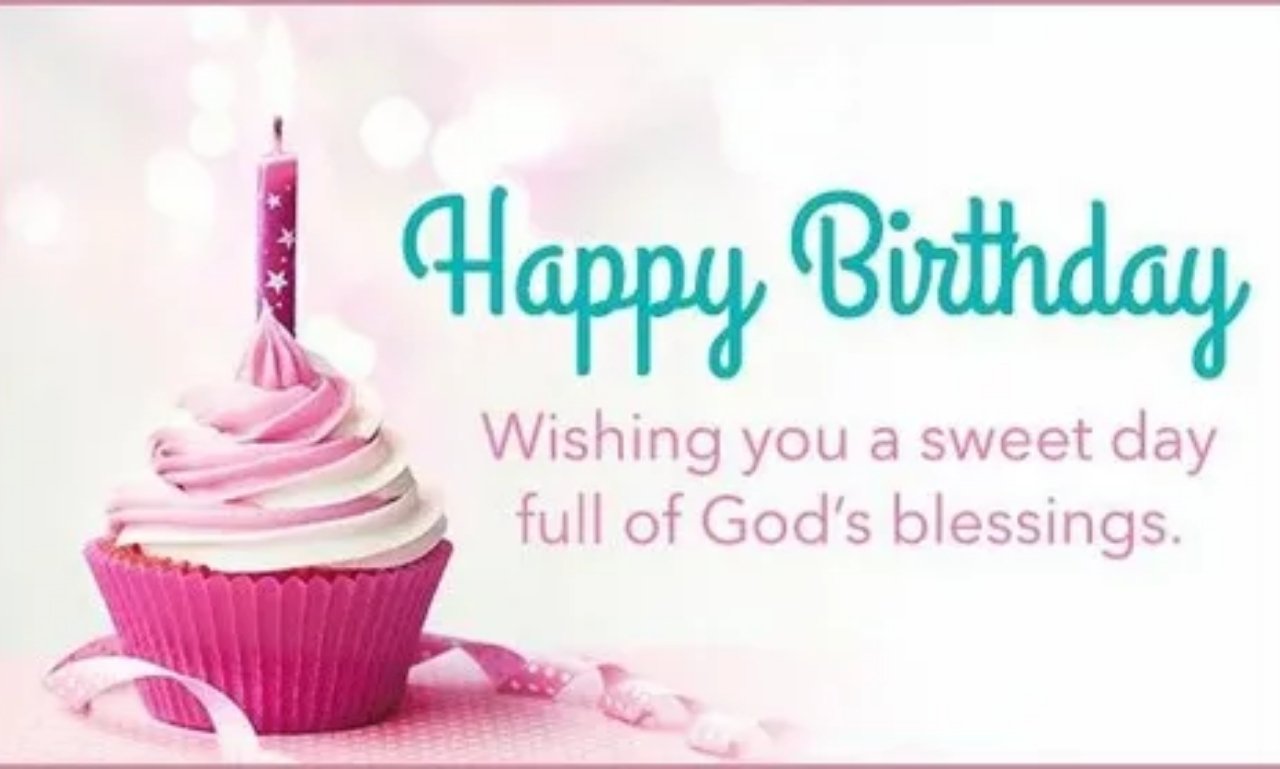 Happy Birthday Blessings and Wishes for Loved Ones with candles, cake, and heartfelt message of hope, faith, and joy