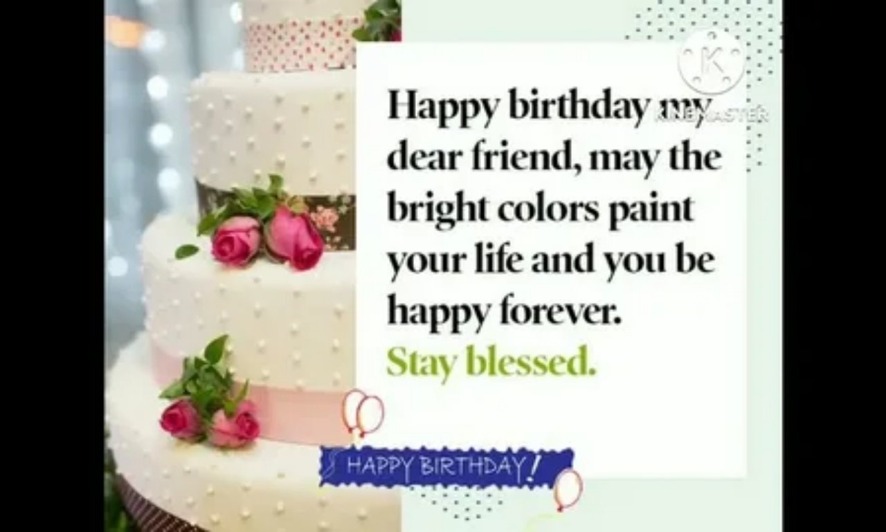 Heartfelt happy birthday wishes and blessings image with cake, candles, gifts, and warm celebration scene symbolizing love and joy for friends and family