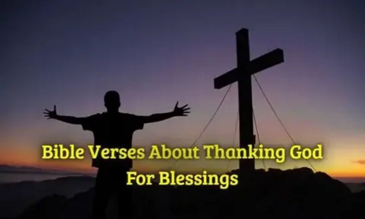 Bible verses about blessings from God with open Bible, glowing light, peaceful scenery, and symbols of faith, hope, and divine peace