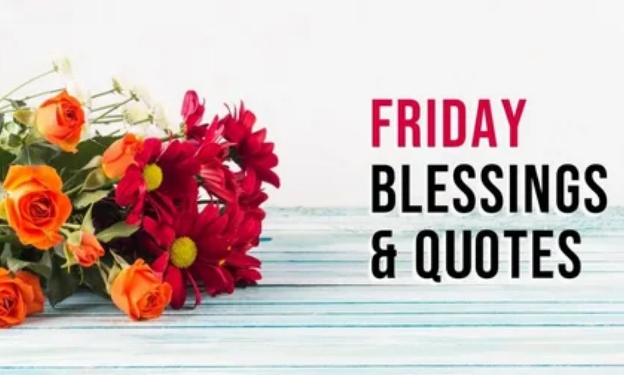 Happy Friday blessings images with inspiring quotes, peaceful scenery, and uplifting messages of hope, faith, and encouragement