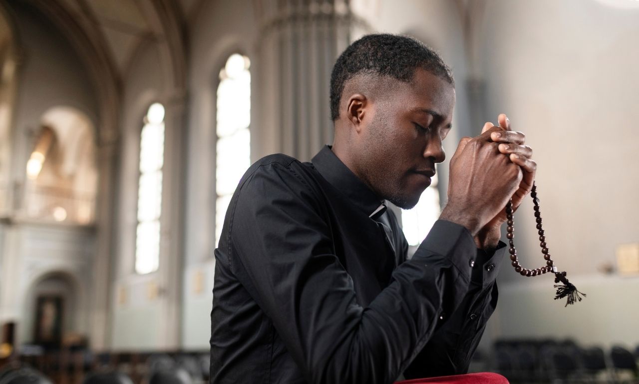 African American spiritual Friday blessings with uplifting quotes, prayer, faith, hope, and encouragement for strength and peace