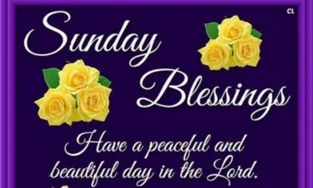 Beautiful Sunday blessings quotes and prayers with images featuring peaceful morning light, Bible, and inspirational words for hope and faith
