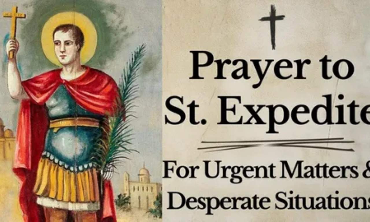 Powerful prayer to St Joseph for work with Bible verses, cross, tools, and peaceful spiritual background