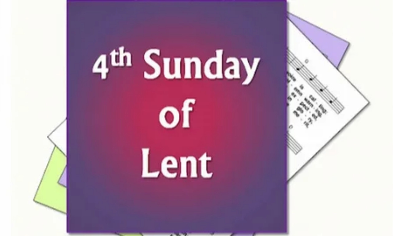 Powerful prayers for the Fourth Sunday of Lent with Bible verses, peaceful cross, sunlight, and symbols of God’s mercy and hope