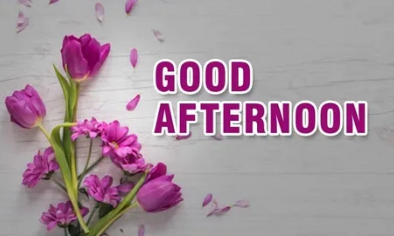 Good afternoon blessings with peaceful flowers, sunshine, heartfelt wishes, uplifting quotes, and inspirational prayers