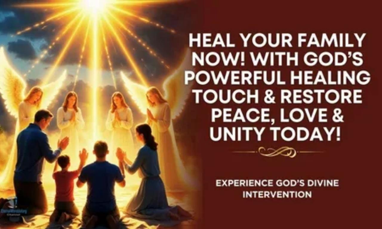 Prayer for Strength with peaceful sunrise, open Bible, and calming light symbolizing hope, healing, faith, and inner peace
