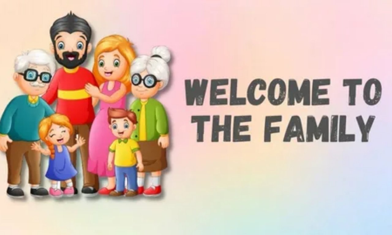 Warm welcome sign with cheerful decorations, smiling guests, uplifting blessings, inspirational quotes, and peaceful home atmosphere symbolizing faith, joy, encouragement, and togetherness.