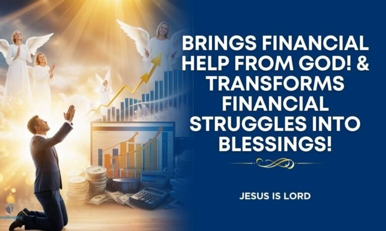 Funny Financial Blessings, Quotes and Prayers featuring money-themed inspiration, faith, hope, prosperity, laughter, and encouragement.