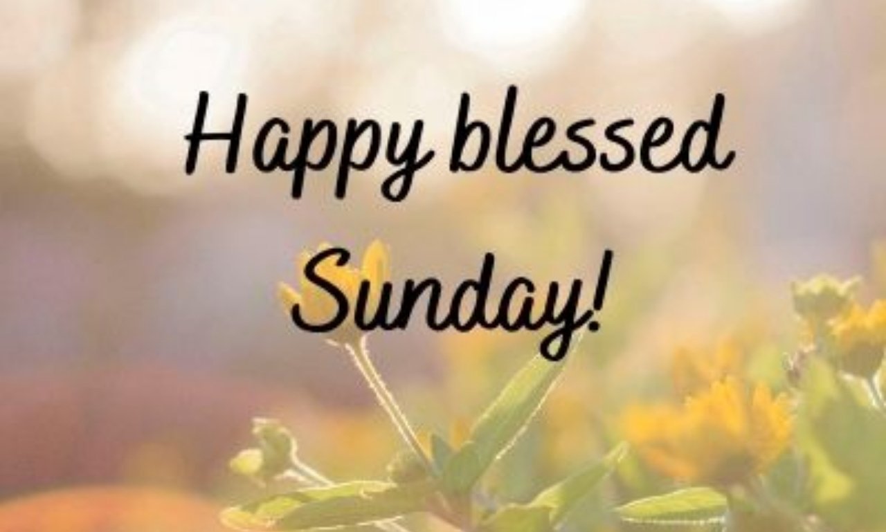 Beautiful Sunday morning sunrise with an open Bible, flowers, and peaceful scenery symbolizing Happy Sunday blessings, prayers, faith, hope, joy, gratitude, and spiritual encouragement.