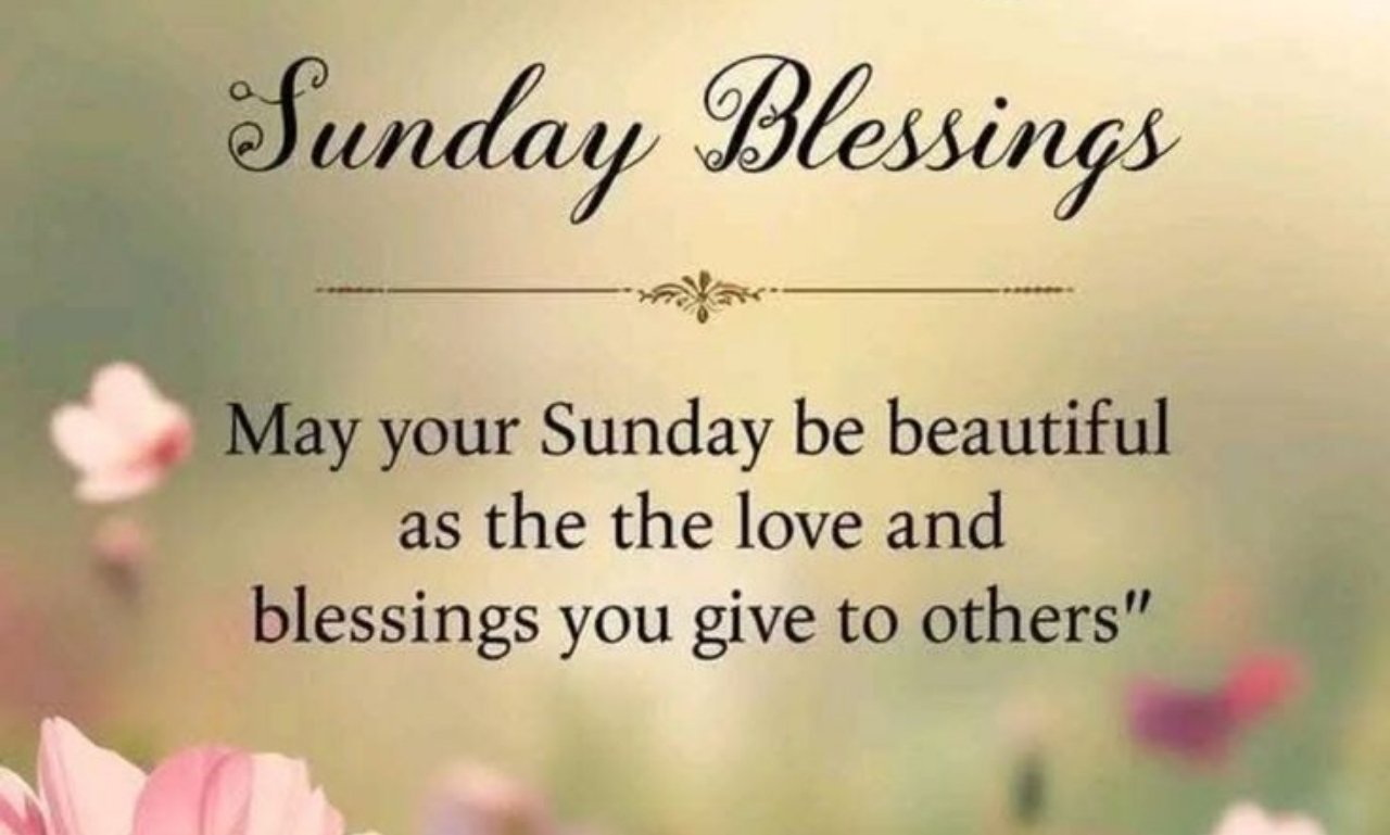 Beautiful Sunday morning sunrise with an open Bible, flowers, and peaceful scenery symbolizing Happy Sunday blessings, prayers, faith, hope, joy, gratitude, and spiritual encouragement.