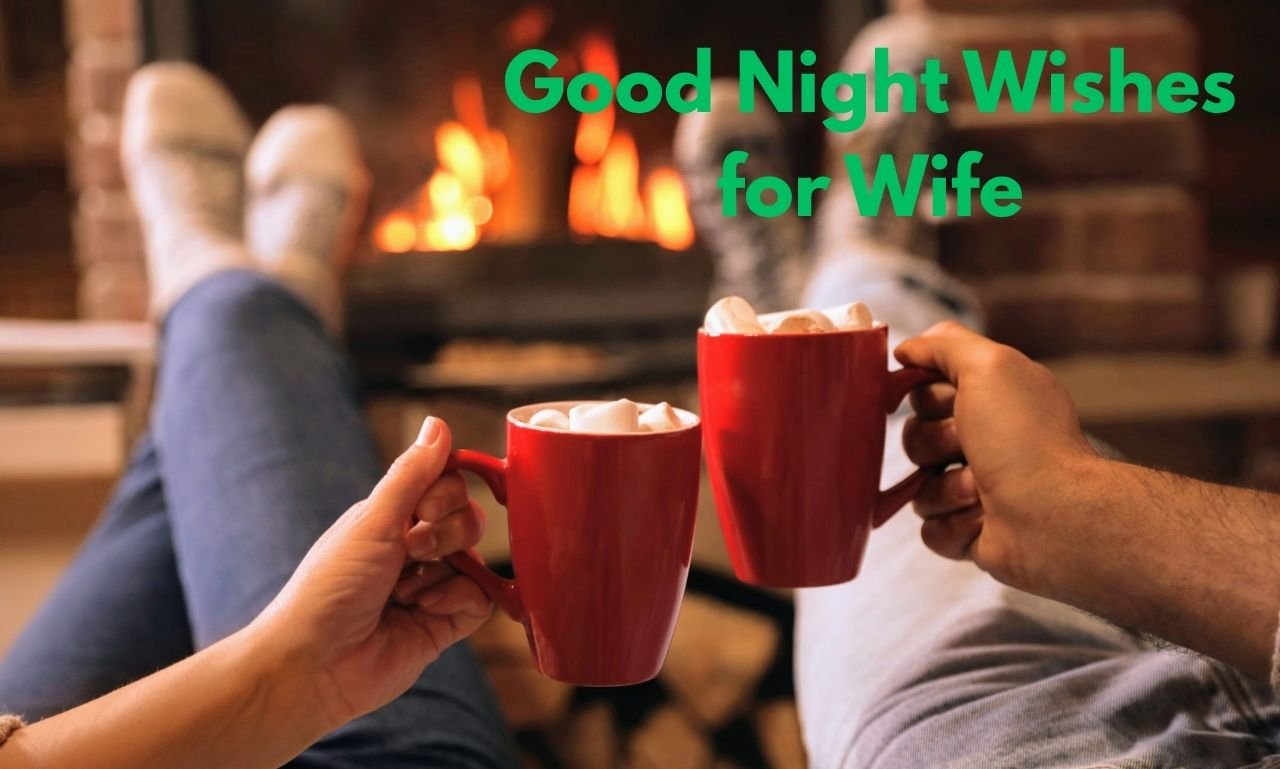 Romantic good night wishes for wife with heartfelt love messages, prayers, blessings, and inspirational quotes for peaceful sleep and a happy marriage