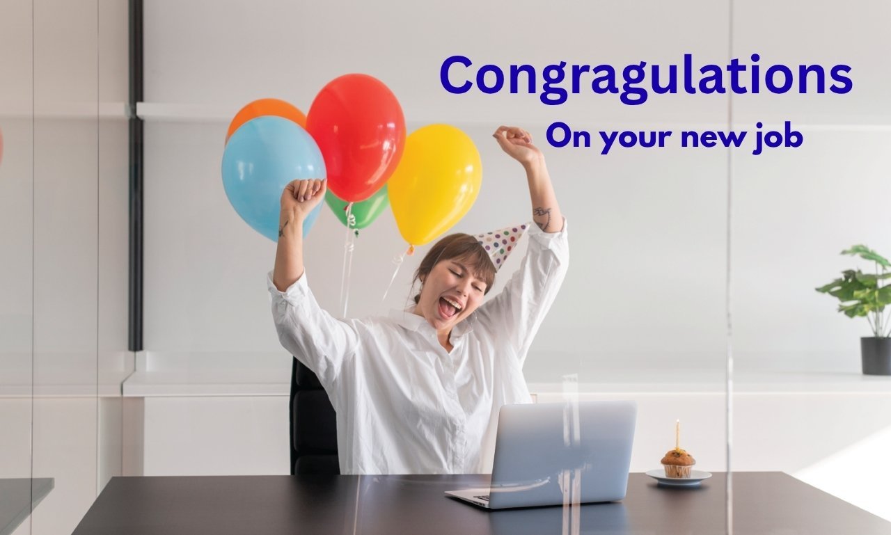 Congratulations on Your New Job Quotes to Inspire featuring heartfelt wishes, inspirational quotes, motivational messages, and prayers for career success.