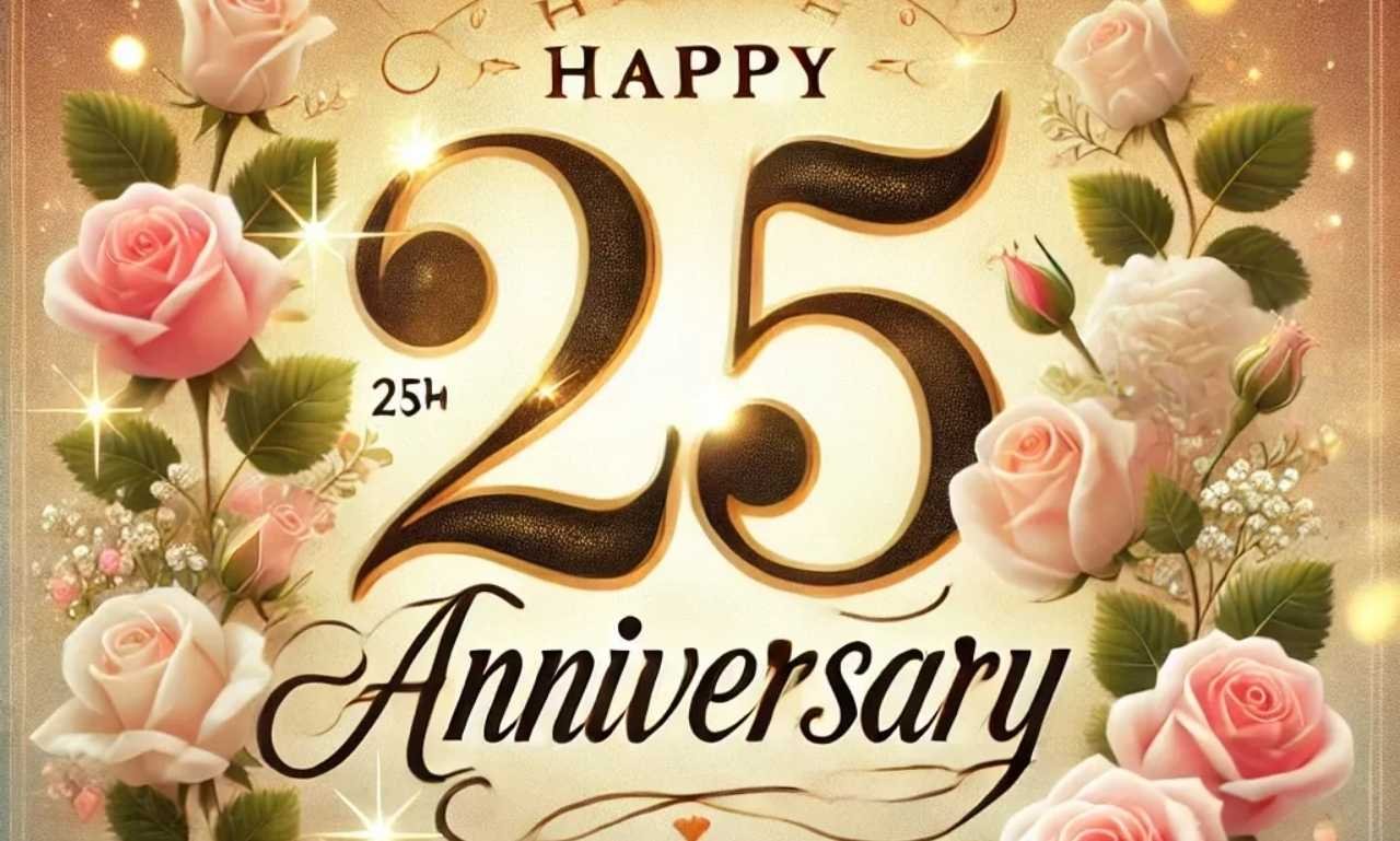 25th wedding anniversary wishes to celebrate love with heartfelt messages, Silver Anniversary quotes, prayers, blessings, and wishes for couples, parents, spouses, and friends.