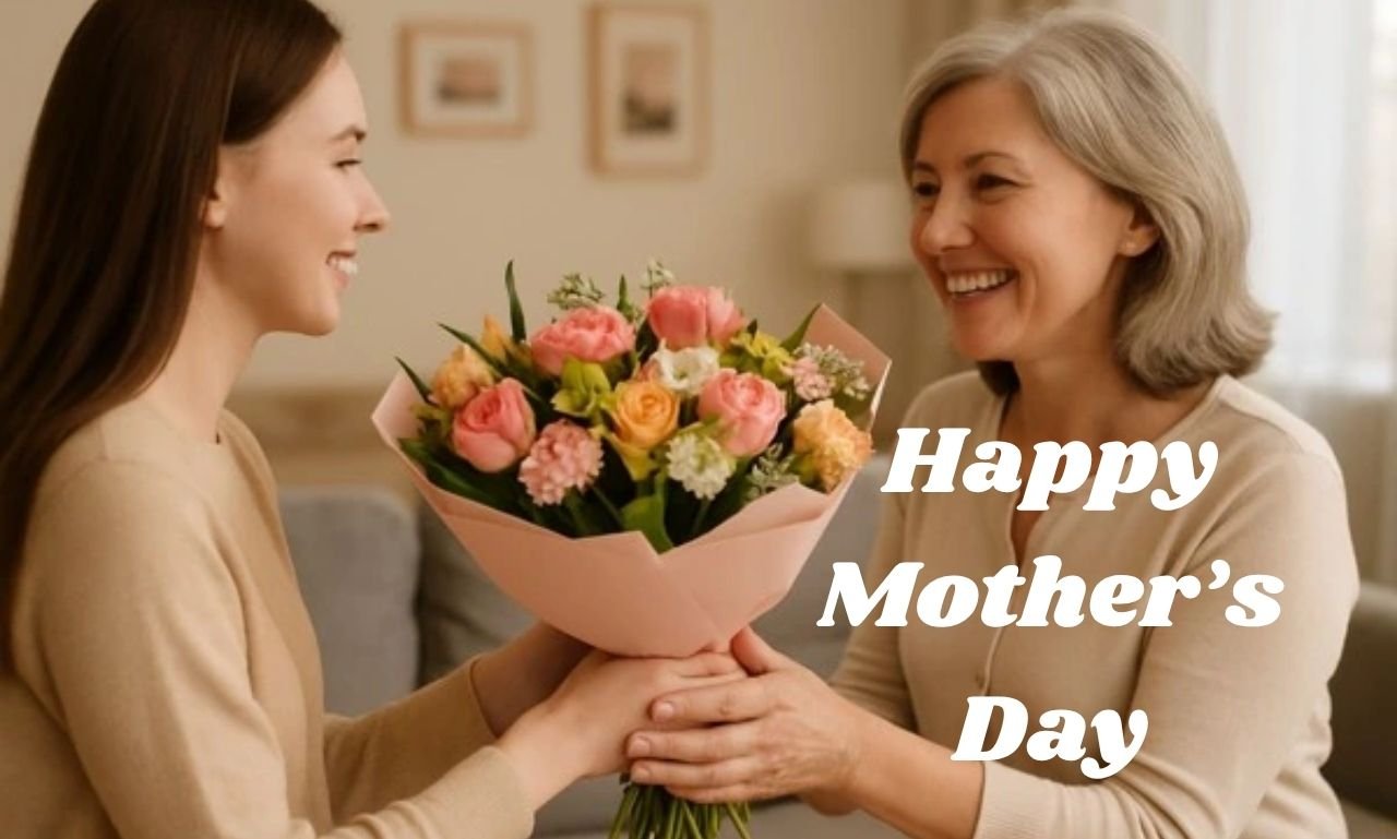 Stunning Happy Mother's Day flowers to gift in 2026 featuring roses, lilies, tulips, sunflowers, orchids, and beautiful bouquets with heartfelt Mother's Day wishes and messages.
