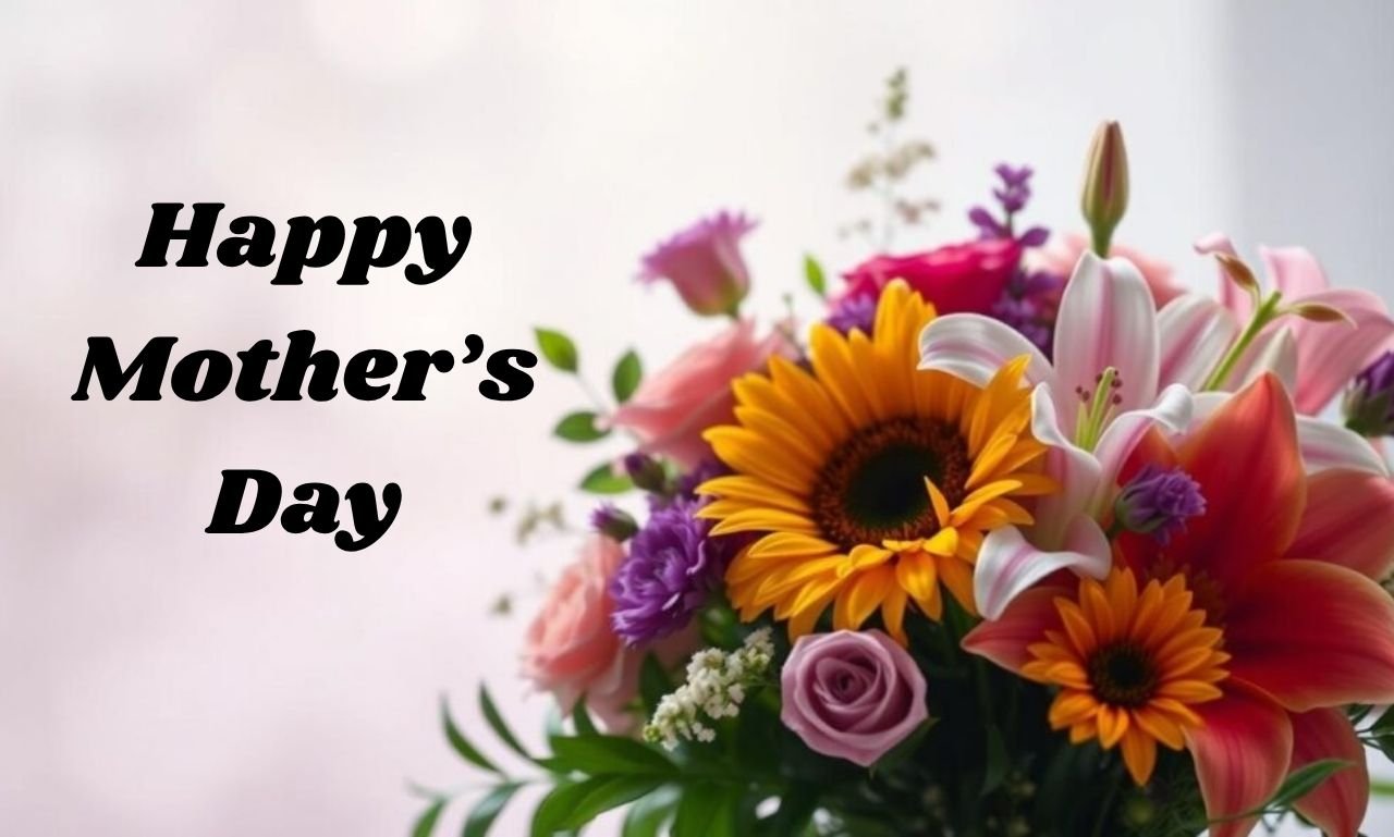 Stunning Happy Mother's Day flowers to gift in 2026 featuring roses, lilies, tulips, sunflowers, orchids, and beautiful bouquets with heartfelt Mother's Day wishes and messages.